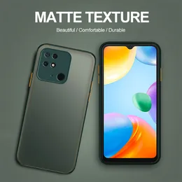 Matte Anti-Fingerabdruck Klarer Schutzabdeckung für Xiaomi Redmi 10C Schocksicheres Hülle Redmi10 C 10 C10 10 C Redmy 10x X10 Fundas