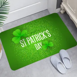 Benvenuto porto d'ingresso porzionale happy St. Patrick's Day Pattern Home Decor per tappeti soggiorno 40*60 cm tappeti verdi