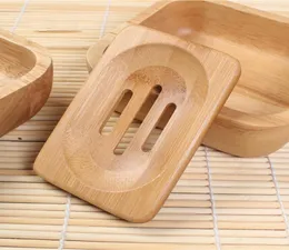 Натуральное бамбуковое мыло для мыла контейнер для мыла для хранения стойки для хранения стойки стойки бамбука для мыла для мыла для ванной комнаты для ванной душе