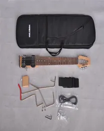 Mini Star Lestar Travel Electric Gitara z torbą Mini Portable Silent Guitar Whole1627258