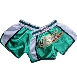 Kinder Erwachsene Muay Thai Shorts Kick Boxing Shorts Kinder Kampf Trunks MMA Combat Sport Pants Fitnessstudio Training Boxe Thai Kickboxen