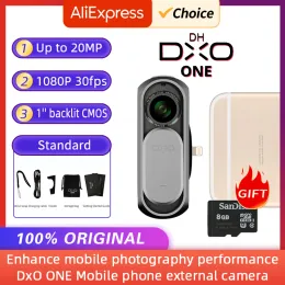 Kameror DXO En mobil extern telefonkamera Lämplig HD -bärbar kamera för iPhone, iPad -surfplatta, HighdeFinition Digital Camera