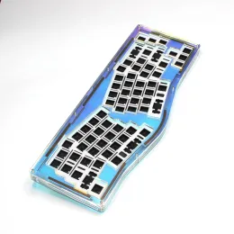 Accessories Fancy Alice 66 Custom Gasket Keyboard Kit Hot Swap Dual Space Acrylic case Mechanical Keyboard