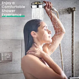 Guida per la doccia ad alta pressione Risparmio doccia con doccia con un filtro incorporato Filtro incorporato Sin doccia per accessori per il bagno