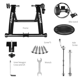 Novo treinador de ciclismo Exercício interno Treinamento em casa 26-29 "6 velocidade Resistências magnéticas