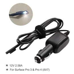 Chargers High Quality 12V 2.58A 3.6A 15V Power Supply Adapter Laptop Cable Car Charger for Microsoft Surface Pro 2 RT 5 6 Pro 3 4 (i5 i7)