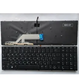 لوحات المفاتيح الجديدة الروسية RU LAPTOP لوحة مفاتيح HP Probook 450 G5 455 G5 470 G5 650 G4 650 G5