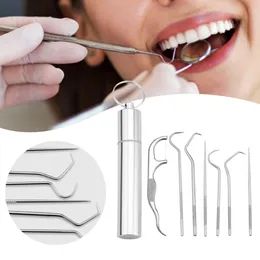 1 Impostare il kit di pulizia flosser denti del filo scozzese