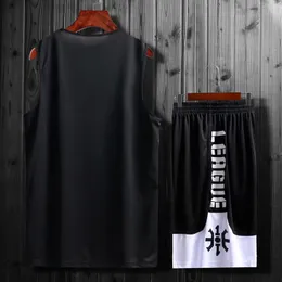 Homens de basquete infantil Jerseys de roupas de esportes respiráveis meninos colegas de basquete masculino uniformes de tracksuits DIY personalizados