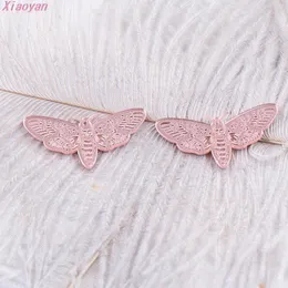 4pcs/lot death head moth for earrings rose gold mirrorアクリルパーティーdiyギフト