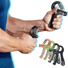 R-Shape Spring Hand Heavy Grip Finger Wrist Forearm Muscle Power Strengthener Carpal Sports Strength Countable Exercise Expander