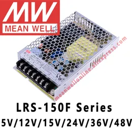 Medio Well LRS-150F-5V 12V 15V 24V 36V 48V Alimentatore di commutazione Mediawell AC/DC 150W Output singolo