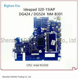 Placa -mãe para Lenovo Ideapad 32015IAP Placa -mãe Laptop DG424 DG524 NMB301 PRINCIPAL COM N3350/N3450 CPU 5B20P20644 5B20P20648 DDR3L