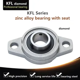 KFL08 Kfl000 KFL001 KFL002 KFL003 KFL004 KFL005 006 Diâmetro Diâmetro Alinhando o rolamento de travesseiro de flange de liga de zinco de zinco