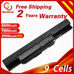 Batterier Golooloo 9 celler A32K53 Laptop Battery för ASUS K53S K53T X53S X54H K53 K53SD K53SV K53U K53E A53S K43E K43S K43SJ K43SV K43U