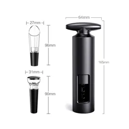 YOMDID Manual Wine Opener Wine Stopper Wine Pourers Set Practical Corkscrew Corks Openers Wine Accessories Kitchen Bar Tools