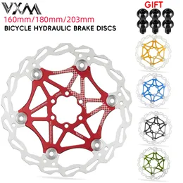 VXM Biciclo MTB Bike DH Float Float Floating Disc Rotores R 160mm/180mm/203mm para Dics hidráulicos Dics Basta