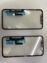 5pcs 3 في 1 تم اختبار AAA Glass Touch Digitizer Sensor مع Frame + OCA Glue لـ iPhone XR 11 شاشة إصلاح شاشة