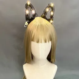10pcs Charm Sexy Light Up Hairbands LED Party Cat Fox Bunny Ear Headband Cosplay Birthday Costume Wedding Christmas navidad