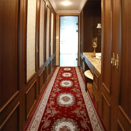 Beibehang High-end Long Carpet Corridor Corridor Corridor проход полный магазин домашний спальня отель красный ковровой ковровый крыльщик