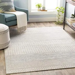 Tapetes hana hana moderno marroquino área tapete carpet de estar decoração de 5'3 "x 7'3" prata cinza frete grátis decoração home têxtil jardim