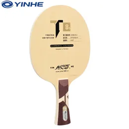 Autentico Yinhe Galaxy T-8s Table Tennis Blade Boost (5wood + 2 Carbokev) Ping Pong Racket Base Raquete Raquete de Ping pong