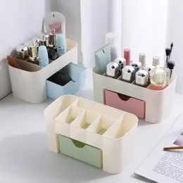 Storage Boxes Drawer Cosmetics Bathroom Box Plastic Sorting Multifunctional Desktop Jewelry Skincare Products Divided Makeup Organizer