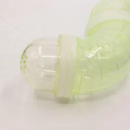 2.17in Hamster Tube Stopper Plastic Pets Cage Baffle For Squirrel Chinchilla Hamster Tunnel External Tube Stopper Random Color