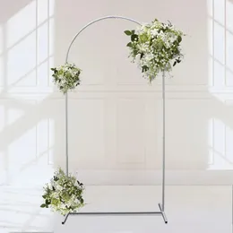 2x1m Wedding Arch Metal Backdrop Flood Flower Stand per il matrimonio Decorazione del giardino per feste di compleanno 240329