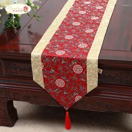 Tischläufer stolze Rose Chinesische Landstofftuch Mode Home Bett Flagge Moderne Rrunner Custom