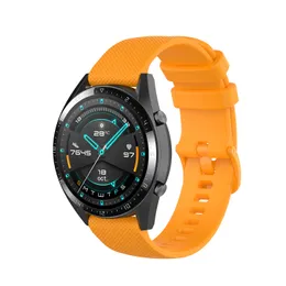Akbnsted 20mm 22mm Silicone Wristband per Huawei GT 2 46mm/Huami Amazfit GTS/GTR/Garmin Vivoactive 4/3/Venu Sport Watch Strap