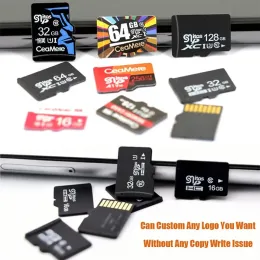 Kort 50st. Flash Memory Card 2GB 4GB 8GB Hög Speed ​​Carte SD Memoria Class 10 16GB 32GB Micro TF/SD -kort 64 GB 128 GB för övervakning