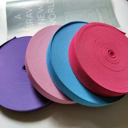 20 mm 25 mm Farbe Hochelastisches Nähen-Gummiband, mit dem Kleidungsschuhe Hüte und Gürtel DIY-Zubehör 2 Yards/Charge dekorieren, verwendet