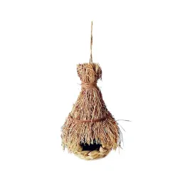 9 Styles Birds Nest Bird Cage Natural Grass Egg Cage Bird House Outdoor Decorative Weaved Hanging Parrot Nest House