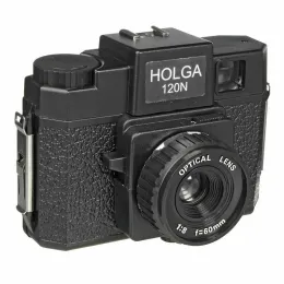 Camera Classic Holga 120 Film Camera Colorful 120N Medium Format Camera Lomography Lomo Kodak Fujifilm Pink Blue