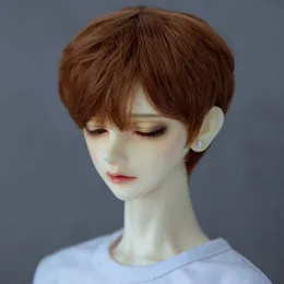 وصول جديد 1/3 1/4 1/6 1/8 درجة حرارة عالية بارد نمط قصير الأسلاك BJD WIG SD HAIR