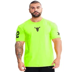 Spor Gömlek Erkekler Tees Tees Koşu Gömlekleri Erkek Spor Salonu T Shirt Spor Fitness Jersey Hızlı Kuru İnce Fit Camiseta Koşu Hombre1690147