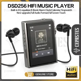 Игроки 2023 Новый Hifi Music Mp3 -плеер Portable Hires Digital Audio Music Player DSD256 Sport Metal Walkman с эквалайзером с эквалайзером