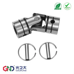 GND clamp shaft encoder couples detachable universal joint cardan coupling