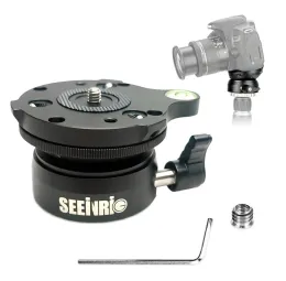 Trippiedi SeeInrig Dy60N DSLR Trippiede Testa di livello base Livello Regolazione orizzontale Bexin Ball Head