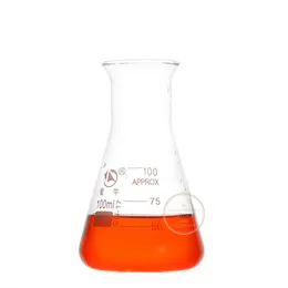1pcs da 50 ml a 1000 ml di boccia a forma di tromba Triangolo trasparente Fask di vetro conico Fask Erlenmeyer Flask Laboratory Equipment