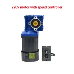 RV30 250W 220V Motor de engrenagem de worm com velocidade do redutor de velocidade Regulador de alta torque Motor de venda quente