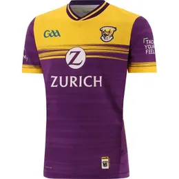 2024 Wexford Gaa Home Shirt Herren Rugby Trikot Größe S-5xl benutzerdefinierte Name und Nummer