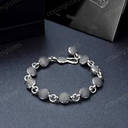 New Cross Bracelet Ins Men's Bracelet Couples Bracelet Chromees Bracelet hearts Bracelet Cross CH Bracelet Fashion Bracelet Gift with box D3