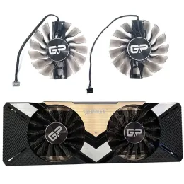 Pads 88mm RTX 2080 TI Video Video Fan Ga92S2H 4 PIN 0.35A Fan do cooler para Palit RTX 2080 Ti Gaming Pro OC Card Fan Cooling Fan