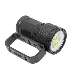 XHP70 XHP90 LED LED LANTHLOGH POTOGRAFIA VÍDEO DE VÍDEO DE VÍDEO SUPORMENTE 100M ARMATEMENTE DE ÁGUAs L2 LED LED TORCH 18650 Lâmpada tática