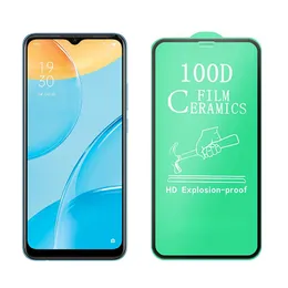 Mjuk klar keramikfilm för OPPO A15 A15S A16 A16S A16K A16E Matte Frosted Screen Protector Full Cover Protective Film Not Glass