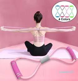 Yoga Direnç Bantları İç Mekan Dış Mekan Fitness Ekipmanları Spor Eğitim Egzersiz Elastik Bantlar Yoga Streç Bant Kas Germe