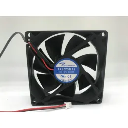 PADS NOVO FAN RESIDER TX9225M12 12V 0.20A 9CM 9025 2WIRE POWER REFRIGING FAIS 90X90X25MM