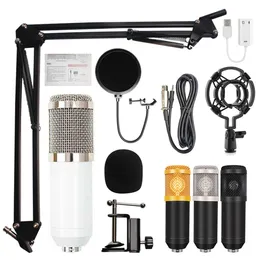 Professional BM-800 Condenser Studio Recording Microphone Kit with